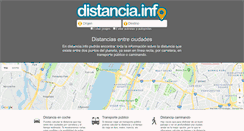 Desktop Screenshot of distancia.info
