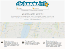 Tablet Screenshot of distancia.info